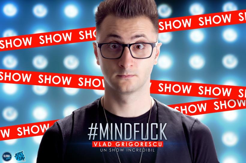 Vlad Grigorescu duce experiența #MINDFUCK în țară, într-un show fără precedent în România