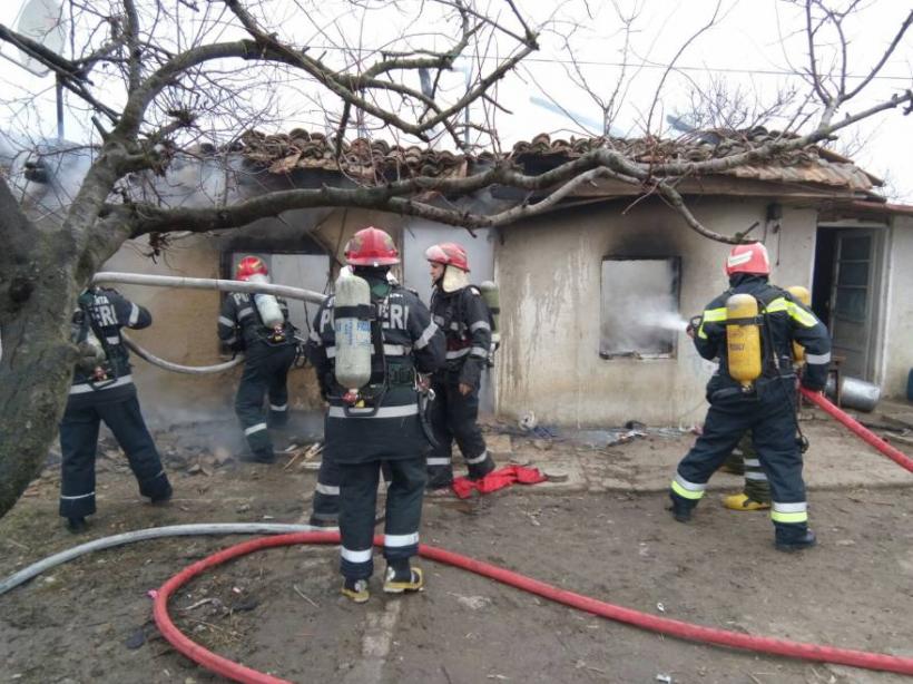 Tragedie în Mihail  Kogălniceanu, un copil a murit ars de viu