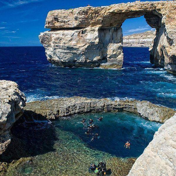 O stâncă simbolică a Maltei a dispărut