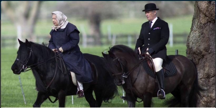 La aproape 91 de ani, Regina Elisabeta a II-a a Marii Britanii continuă să călărească
