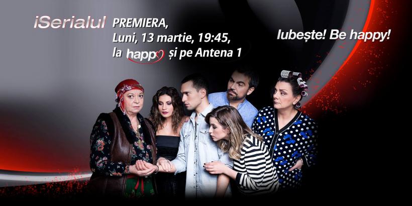 Primul episod al iSerialului “Când mama nu-i acasă” va fi difuzat în premieră, SIMULTAN, pe Happy Channel și Antena 1