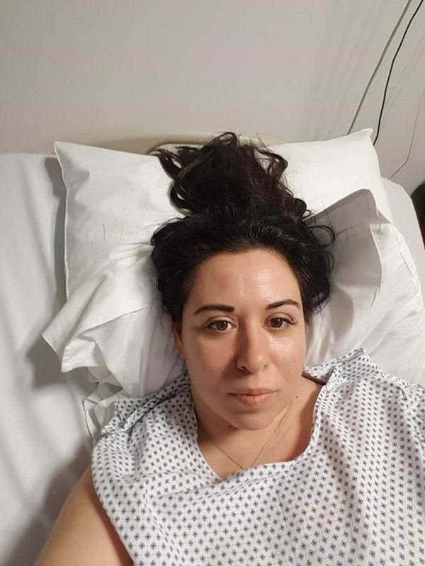 Oana Roman, blestemată pe patul de spital