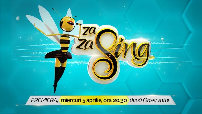 „Za Za Sing” începe la Antena 1 din 5 aprilie