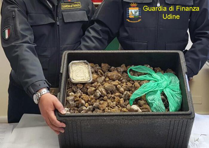 20 de kilograme de trufe din România, confiscate în Italia