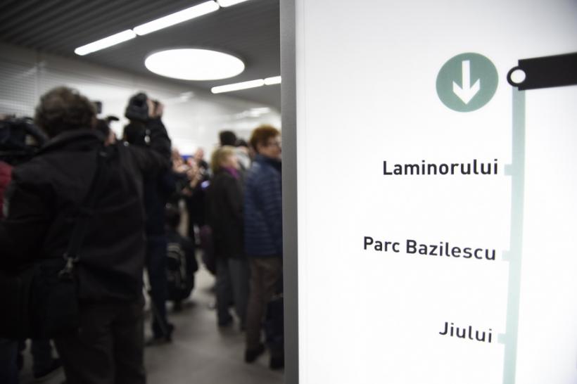 GALERIE FOTO - Ultimele două staţii care lipseau pentru finalizarea Magistralei 4, Laminorului şi Străuleşti, date în circulaţie.Cum arată 18572024