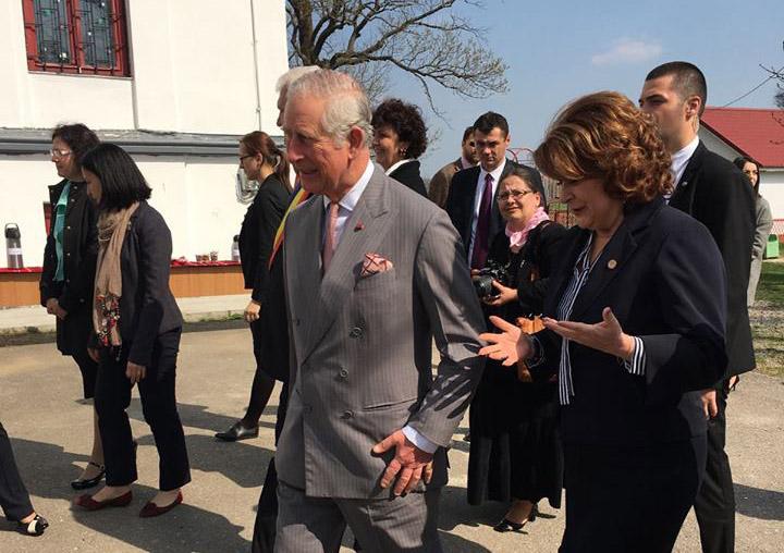 Ministrul Rovana Plumb s-a întâlnit astăzi cu Alteţa Sa Regală Prinţul Charles de Wales