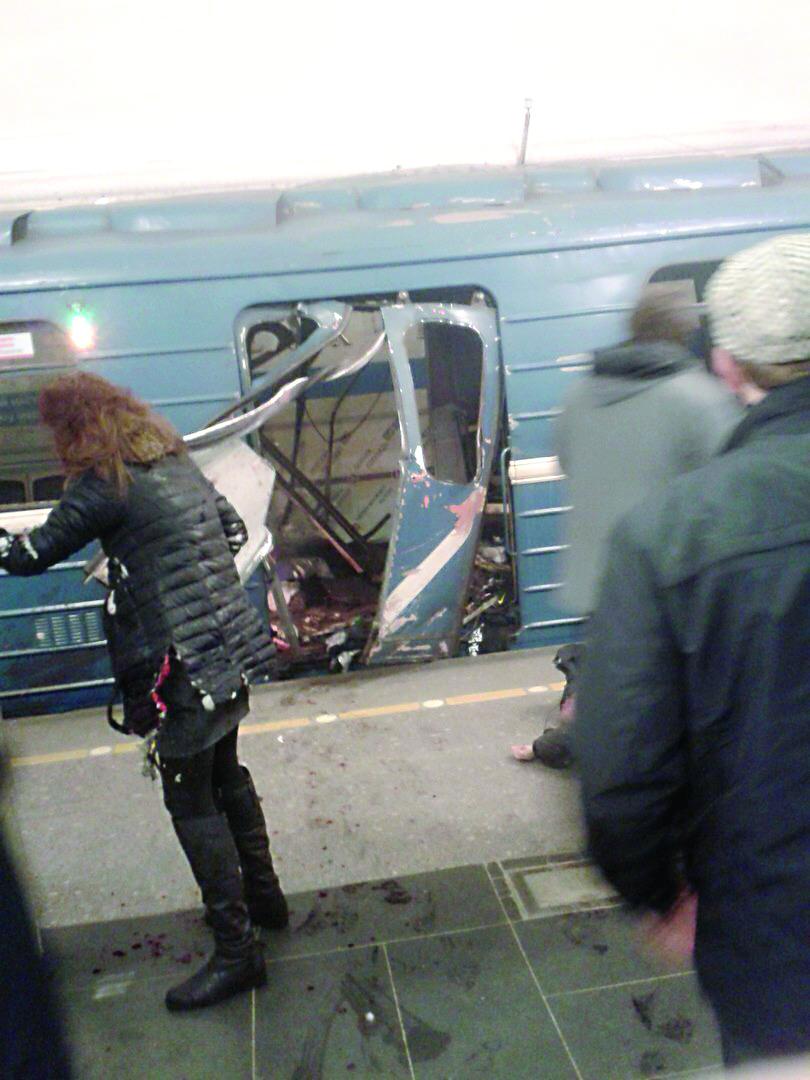 Atac terorist la Sankt-Petersburg