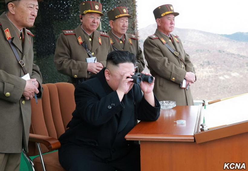 Coreea de Nord a lansat o nouă rachetă în Marea Japoniei