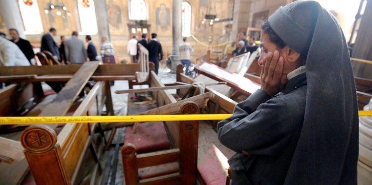 21 de oameni au murit în urma unei explozii dintr-o biserică din Egipt