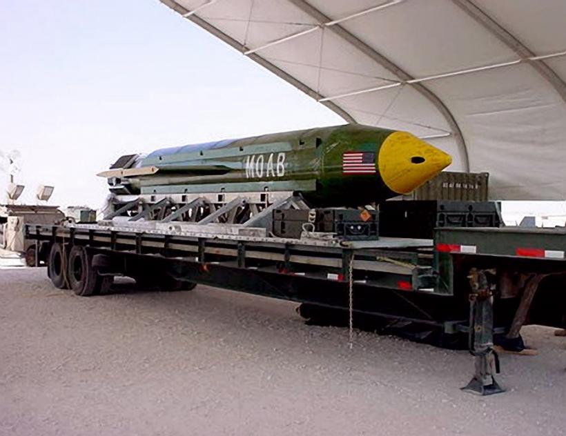 ALERTĂ - SUA a lansat o bombă de 11 tone în Afganistan