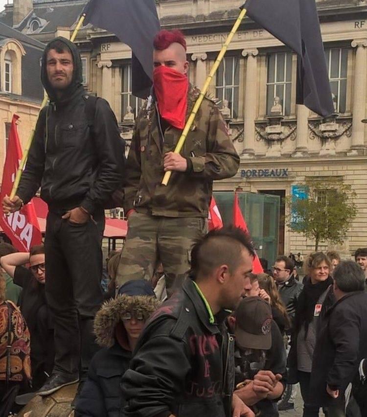 Altercații în timpul unui protest împotriva lui Marine Le Pen