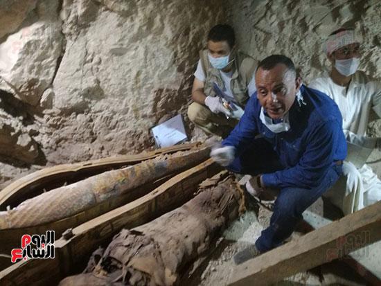 6 mumii și un adevărat tezaur, descoperite într-un mormânt de lângă Luxor
