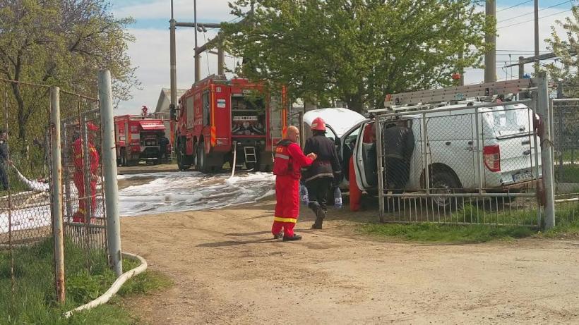 Botoşani: Societatea Delgaz Grid anunţă o anchetă internă pentru a stabili cauzele puternicelor incendii la transformatoare