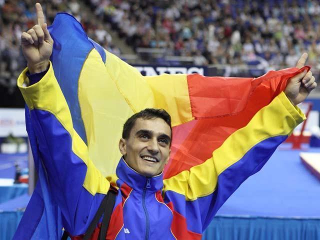 Marian Drăgulescu a câştigat medalia de aur la sol la Campionatele Europene de la Cluj-Napoca
