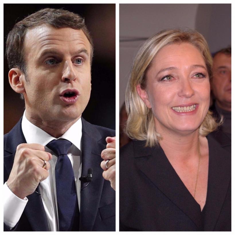 Alegeri prezidenţiale Franţa: Duel Macron-Le Pen în turul al doilea al alegerilor prezidenţiale