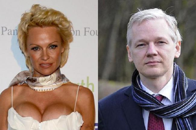 Pamela Anderson cere Franţei să acorde azil fondatorului WikiLeaks