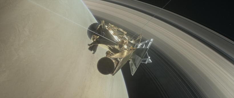 VIDEO - Sonda spaţială Cassini a pătruns între planeta Saturn şi inelele sale - FOTO