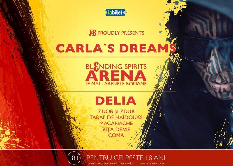 Carla’s Dreams canta cu Zdob si Zdub  in super-concertul Blending Spirits Arena, la Arenele Romane