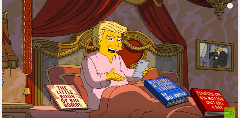 VIDEO! Un promo pentru 'The Simpsons' în care Trump este făcut de râs a devenit viral pe internet