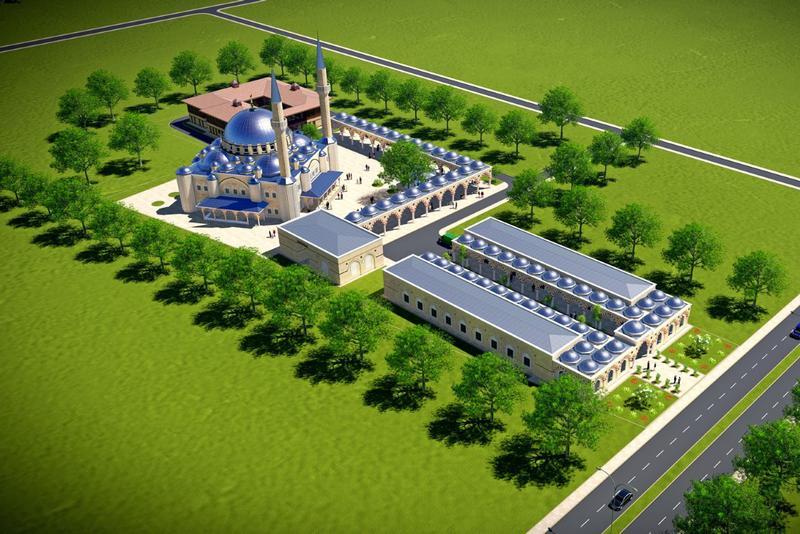 Au fost date publicității primele imagini cu moscheea care se va construi în București