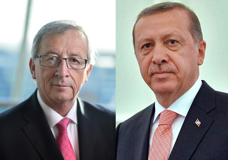 Liderii UE, Jean-Claude Juncker şi Donald Tusk, se vor întâlni cu Erdogan la Bruxelles