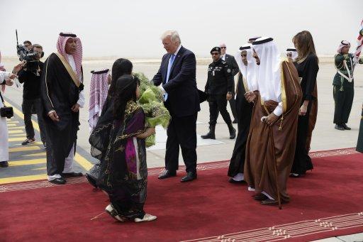 Donald Trump, în vizită la Riad, capitala Arabiei Saudite