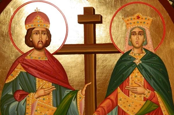 Sărbătoarea zilei: Sfinții Mari Împărați și întocmai cu Apostolii, Constantin și mama sa Elena