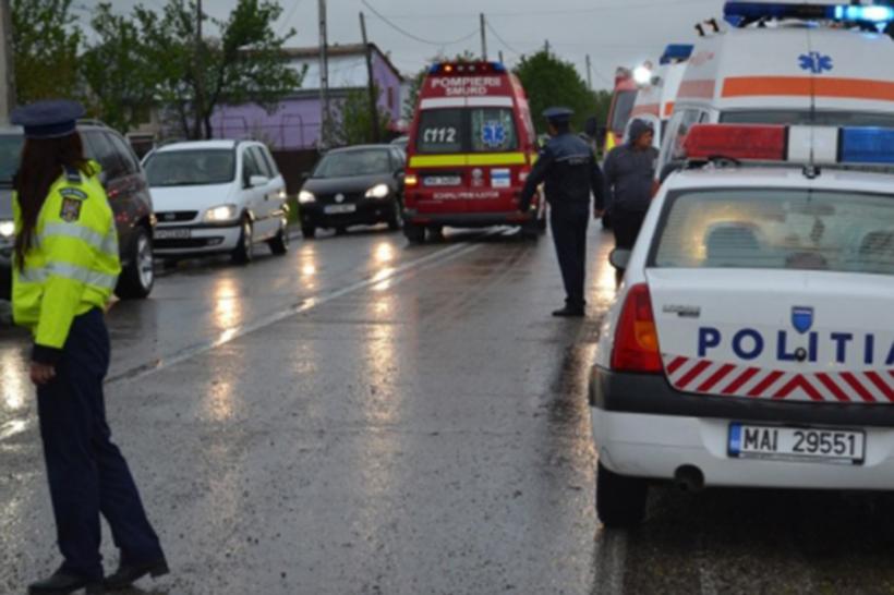 Buzău: Accident cu şase victime pe un drum judeţean