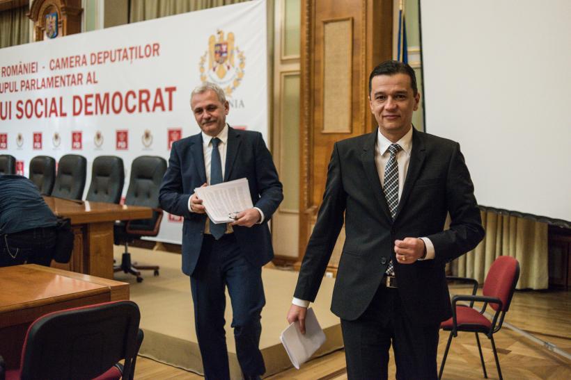 Premierul Sorin Grindeanu și Liviu Dragnea, prezenți la reuniunea CExN al PSD