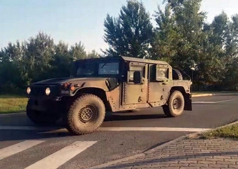VIDEO - Un convoi militar american a traversat municipiul Arad