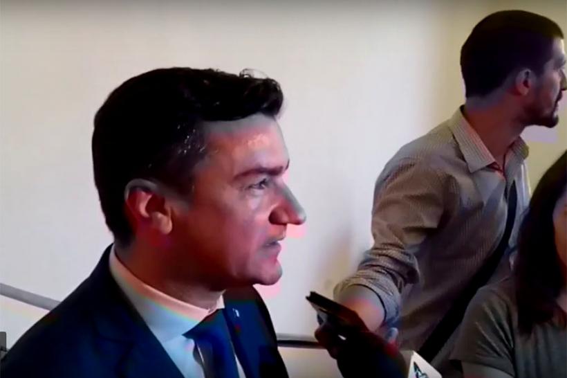 VIDEO - Scandal la PSD Iași după ce Mihai Chirica a venit neinvitat la ședința CEx a filialei