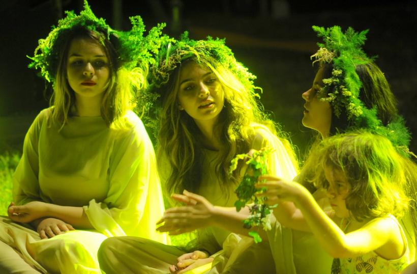 GALERIE FOTO - Sânzienele, sărbătoare păgână a românilor, celebrate la Școala Centrală 18580439