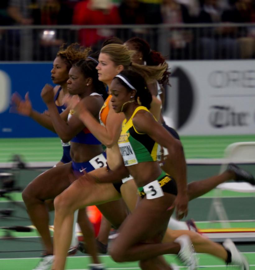 Atleta jamaicană Elaine Thompson s-a impus în proba feminină de 100 m