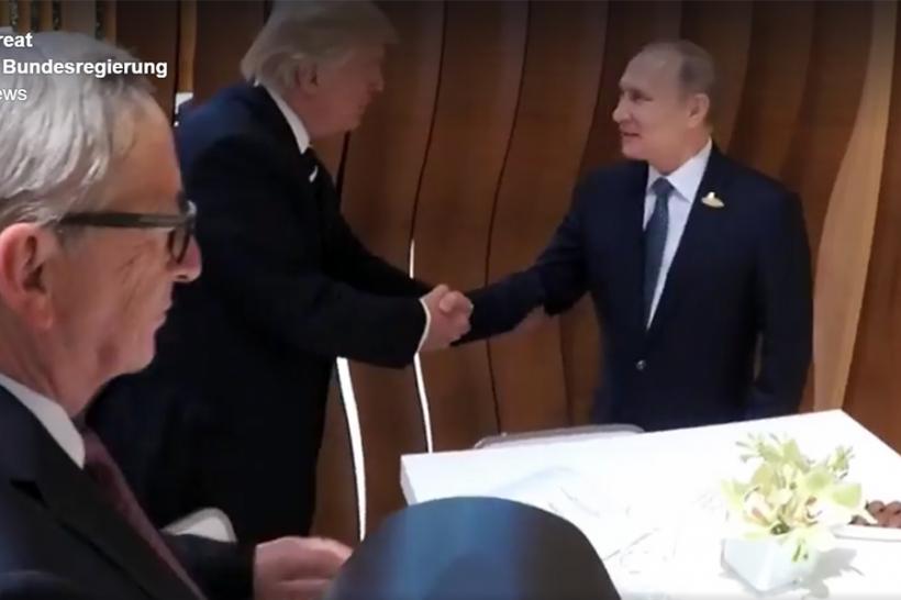 VIDEO - O strângere de mâini așteptată de toată lumea. Trump și Putin, față în față la G20
