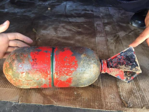 Bombă incendiară, descoperită pe plaja din Eforie Sud