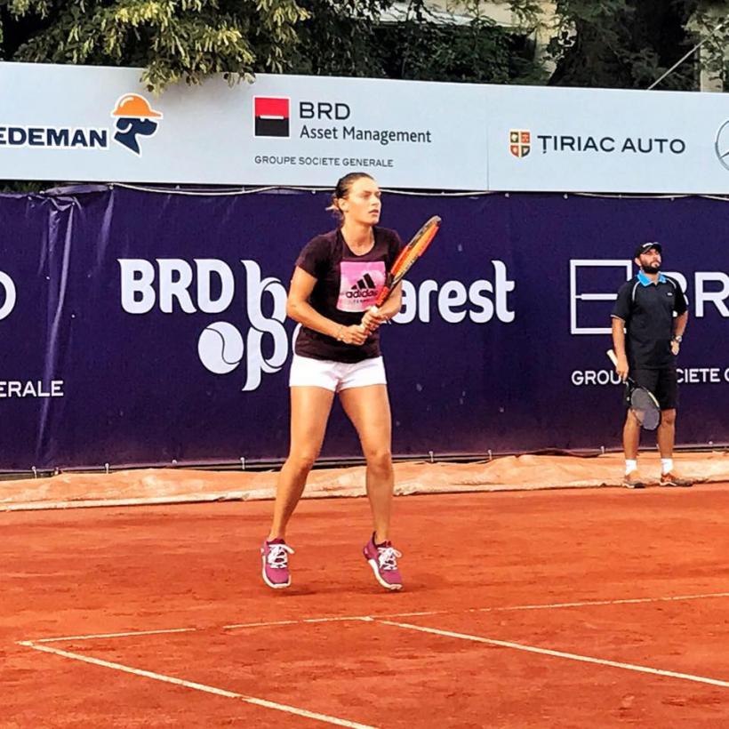 Ana Bogdan, prima jucătoare română calificată în sferturile de finală la BRD Bucharest Open