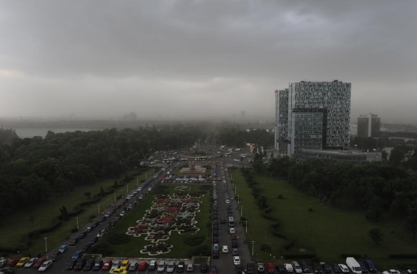 Avertizare nowcasting Cod Galben de furtună în București