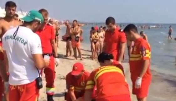 Tragedie pe litoral! Un bărbat s-a înecat pe o plajă din Mamaia