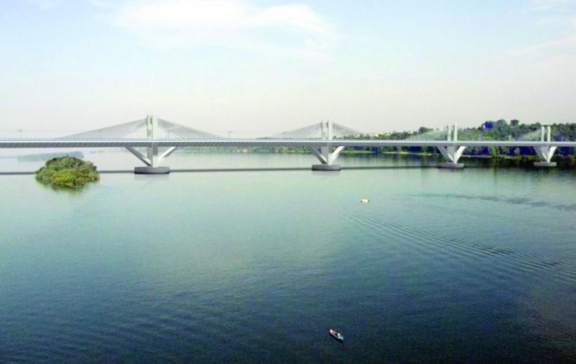 Construcţia podului de la Brăila începe cu o modificare