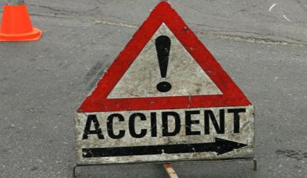 Accident teribil pe autostrada București-Pitești:O mașină a ajuns într-un lan de floarea soarelui
