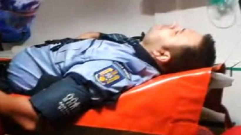 Poliţist rănit, după ce a fost LOVIT cu o SCÂNDURĂ de un șofer din Bacău, după o urmărire ca-n filme