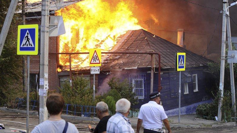 Rusia: Stare de urgenţă în oraşul Rostov-pe-Don din cauza unui incendiu