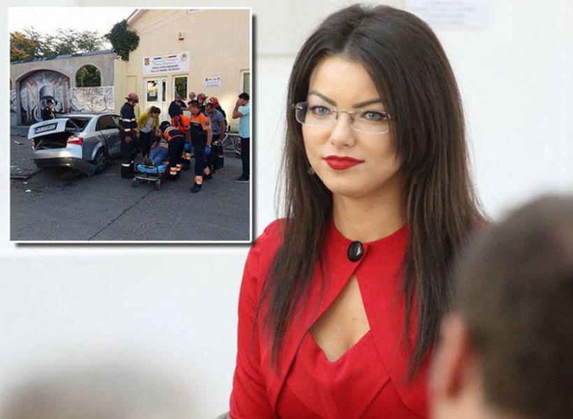 Cea mai sexy politiciană româncă, implicată într-un grav accident rutier 