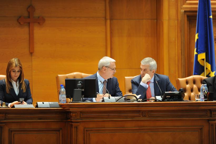 Dragnea şi Tăriceanu, chiulangiii Parlamentului în prima sesiune a anului