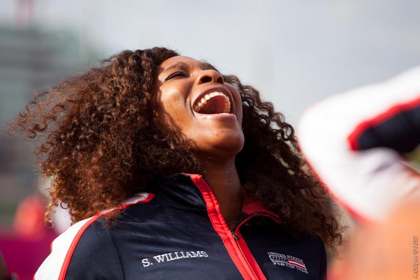 Serena Williams a născut
