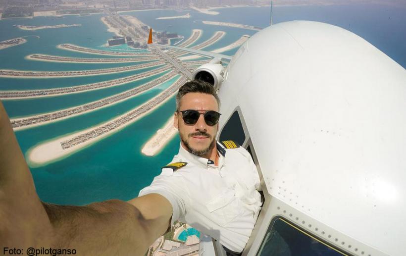 O fotografie a unui pilot a creat o mare controversă