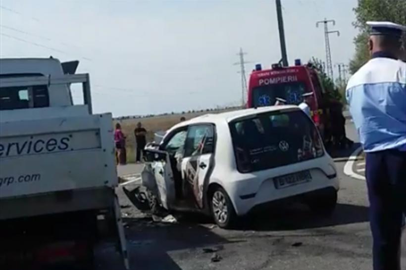 VIDEO - Accident grav pe Centura de Vest a Ploieștiului