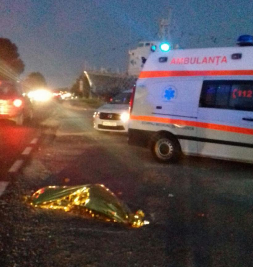 Accident violent la Constanța. Un motociclist a ucis o femeie care a traversat neregulamentar