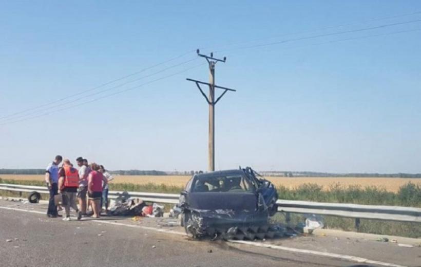  Accident teribil pe Autostrada Soarelui. Un micuț de 5 ani se zbate între viață și moarte