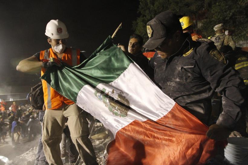 VIDEO - Moment dramatic din timpul cutremurului din Mexic